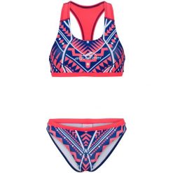 Strój kąpielowy damski Aquafeel Bikini Racerback "Wild Graphic". Niebieskie bikini damskie Aquafeel, l, bez wzorów. Za 219.99 zł.