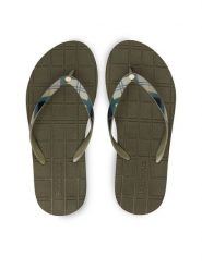 Barbour Japonki Tilda LBS0021TN51 Zielony. Zielone klapki damskie Barbour, bez wzorów, z syntetyku, bez obcasa. Za 179.99 zł.