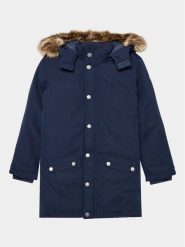 Guess Kurtka zimowa L3BL06 WFVK0 Niebieski Regular Fit. Niebieskie buty zimowe chłopięce Guess, z aplikacjami, z syntetyku, bez zapięcia. Za 849.99 zł.