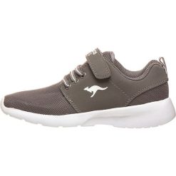 Sneakersy w kolorze szarym. Trampki i tenisówki dziewczęce marki KangaRoos. W wyprzedaży za 102.95 zł.