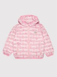 Guess Kurtka przejściowa H1YT03 WB310 Różowy Regular Fit. Czerwone kurtki i płaszcze dla dziewczynek Guess, z aplikacjami, z syntetyku, bez kaptura. Za 199.99 zł.