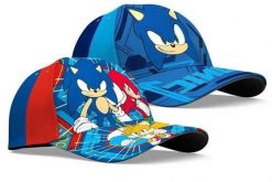 Czapka z daszkiem / dziecięca / Sonic / rozmiar 52 cm / bawełna. Czapki dla dzieci Grajlandia, bez wzorów, z bawełny. Za 29.99 zł.