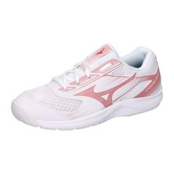 Buty do siatkówki damskie Mizuno Cyclone Speed 5. Białe obuwie sportowe damskie Mizuno, bez wzorów, z gumy, do siatkówki. Za 219.99 zł.