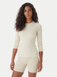 Reebok Koszulka techniczna Reebok x Ewa Chodakowska Moni RK25614CCW Beżowy Slim Fit. Brązowe koszulki sportowe damskie Reebok, xs, bez wzorów, z syntetyku, bez kołnierzyka, bez ramiączek, na fitness i siłownię. Za 199.99 zł.