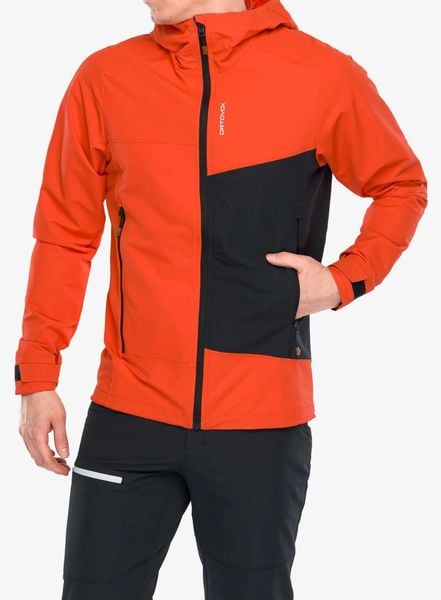 Kurtka softshell męska Ortovox Seceda Softshell. Brązowe kurtki męskie ORTOVOX, m, bez wzorów, z softshellu. Za 1,109.89 zł.