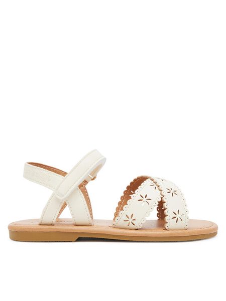 Primigi Sandały 7937511 S Écru. Sandały dziewczęce Primigi, ze skóry, bez zapięcia. Za 159.99 zł.