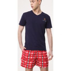 Czerwone Szorty Oceanographic. Spodnie materiałowe męskie marki Born2be. Za 29.99 zł.