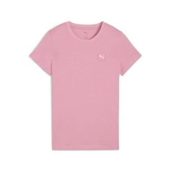 Koszulka damska Puma ESS Elevated. Białe koszulki sportowe damskie Puma, z aplikacjami, eleganckie, bez kołnierzyka. Za 178.00 zł.