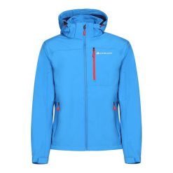 Pánská bunda DERAF. Niebieskie kurtki męskie Alpine Pro, bez wzorów, trekkingowe. W wyprzedaży za 397.40 zł.