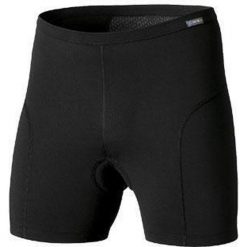 Damskie spodenki rowerowe Odlo Lady czarne. Czarne obuwie sportowe damskie Odlo, bez wzorów, z elastanu, sportowe, rowerowe. Za 187.99 zł.