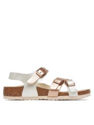Birkenstock Sandały Kumba 1029444 S Kolorowy. Sandały dziewczęce Birkenstock, ze skóry, bez zapięcia. Za 149.99 zł.