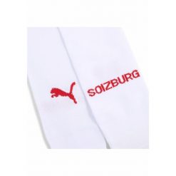 Męskie gładkie skarpety FC Red Bull Salzburg 24/25 PUMA White Red. Białe legginsy sportowe męskie Puma, m, bez wzorów, do piłki nożnej. W wyprzedaży za 94.00 zł.