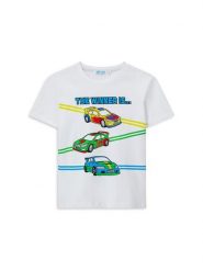 Original Marines T-Shirt DFP2249CM Biały Regular Fit. Białe t-shirty dla chłopców Original Marines, bez wzorów, z bawełny, bez ramiączek. Za 59.99 zł.
