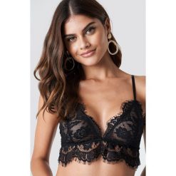 NA-KD Lingerie Biustonosz z koronkowym paskiem - Black. Biustonosze marki NA-KD Lingerie. Za 72.95 zł.