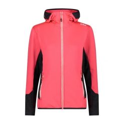 Kurtka polarowa damska z kapturem CMP. Białe kurtki sportowe damskie CMP, bez wzorów, z polaru, z kapturem, trekkingowe. Za 409.05 zł.