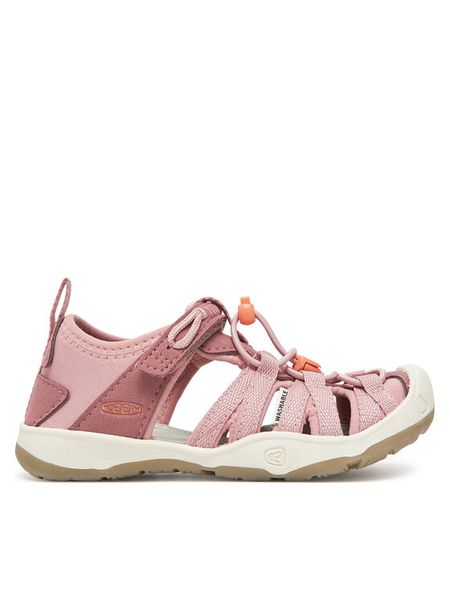 Keen Sandały Moxie Sandal 1028832 Różowy. Czerwone sandały dziewczęce Keen, z materiału, bez zapięcia. Za 289.99 zł.