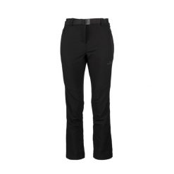 Spodnie damskie softshell Mona. Czarne spodnie sportowe damskie Bergson, uniwersalny, bez wzorów, z softshellu, narciarskie. W wyprzedaży za 364.00 zł.