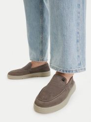 G-Star Raw Półbuty EO-JUMBO-01 MI08 Szary. Szare półbuty na co dzień męskie G-Star, ze skóry, retro, bez zapięcia. Za 175.99 zł.