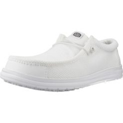 Buty HEY DUDE WALLY WORK CE Biały. Białe trekkingi męskie Hey dude, trekkingowe. Za 293.99 zł.