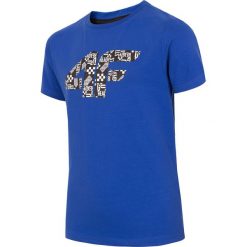T-shirt chłopięcy (122-164) JTSM203A - kobalt. T-shirty dla chłopców marki 4F JUNIOR. Za 29.99 zł.