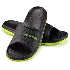 Klapki basenowe dla dorosłych Aqua Speed Aspen. Niebieskie klapki damskie Aqua-Speed, bez wzorów, sportowe, bez obcasa. Za 79.99 zł.