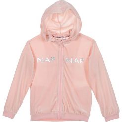 Bluza w kolorze jasnoróżowym. Czerwone bluzy dla dziewczynek Daniel Hechter, Naf Naf Kids, bez wzorów, bez ramiączek, bez kaptura. W wyprzedaży za 49.95 zł.