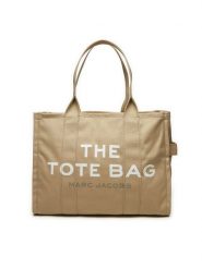 Marc Jacobs Torebka M0016156 Beżowy. Brązowe torebki do ręki damskie Marc Jacobs, bez wzorów, z materiału, bez dodatków. Za 959.99 zł.