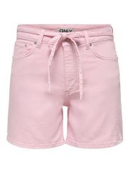 ONLY Szorty jeansowe Gianna 15370663 Różowy Regular Fit. Czerwone szorty damskie Only, l, bez wzorów, z bawełny. Za 149.99 zł.