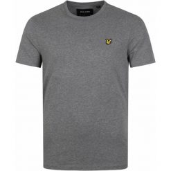 Koszulka Lyle & Scott T Plain. Szare koszulki sportowe męskie LYLE AND SCOTT, m, bez wzorów, z bawełny, bez kołnierzyka, bez ramiączek, na fitness i siłownię. Za 157.75 zł.