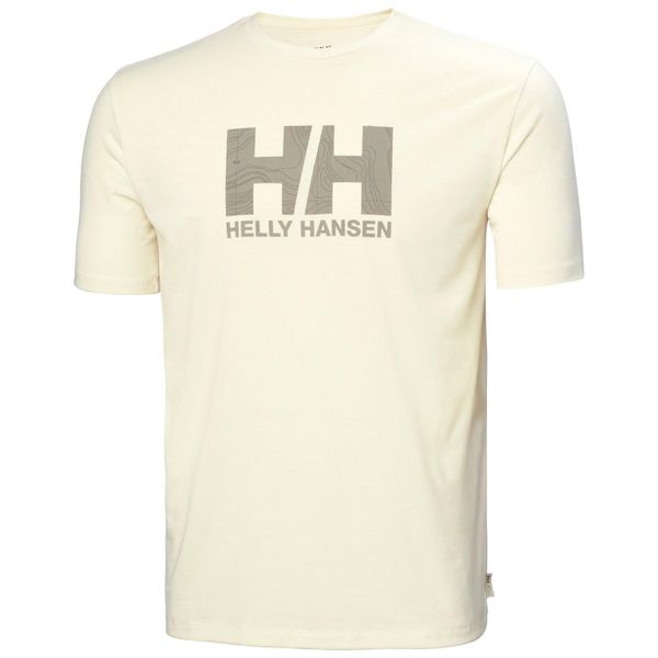 Koszulka męska Helly Hansen Skog Recycled Graphic snow. Brązowe koszulki sportowe męskie Helly Hansen, m, bez wzorów, bez kołnierzyka, bez ramiączek, trekkingowe. Za 139.99 zł.