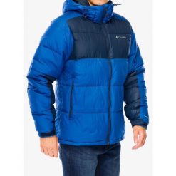 Kurtka ocieplana męska Columbia Pike Lake II Hooded Jacket. Niebieskie kurtki sportowe męskie Columbia, m, bez wzorów, trekkingowe. W wyprzedaży za 693.55 zł.