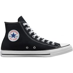 Trampki Converse Chuck Taylor All Star Hi. Czarne trampki męskie Converse, bez wzorów, z materiału, retro, bez zapięcia. Za 390.00 zł.