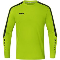Koszulka bramkarska Jako Power. Zielone koszulki sportowe męskie Jako, s, bez wzorów, z materiału, bez kołnierzyka, bez ramiączek, do piłki nożnej. Za 192.55 zł.