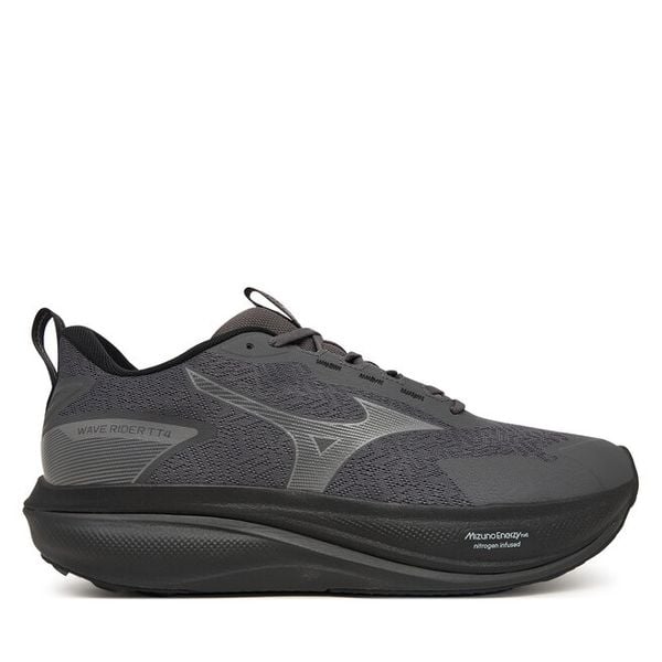 Buty do biegania Mizuno. Czarne buty sportowe męskie Mizuno, bez zapięcia, do biegania, mizuno wave. Za 655.99 zł.