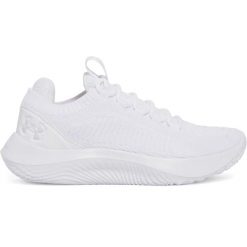 Damskie buty cross-trainingowe Under Armour Dynamic 2. Białe obuwie sportowe damskie Under Armour, bez wzorów, z gumy, na fitness i siłownię. Za 436.30 zł.