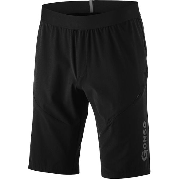 Szorty Gonso Simplito. Czarne buty sportowe męskie Gonso, s, bez wzorów, z materiału, rowerowe. Za 374.00 zł.
