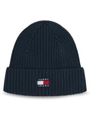 Tommy Jeans Czapka Tjm Heritage Core Beanie AM0AM13669 Granatowy. Niebieskie rękawiczki męskie Tommy Jeans, na zimę, bez wzorów, z bawełny. Za 149.99 zł.