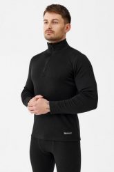 Bluza męska termoaktywna Rough Radical Merino Active Zip 250. Czarne bluzy męskie ROUGH RADICAL, na jesień, m, bez wzorów, z materiału, bez kaptura. Za 237.15 zł.