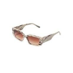 Okulary przeciwsłoneczne Hawkers Trendset. Brązowe okulary przeciwsłoneczne damskie hawkers, okrągłe. Za 230.20 zł.