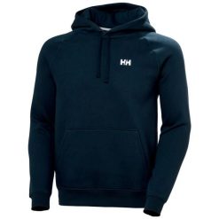 Bluza z kapturem Helly Hansen Elevate. Niebieskie bluzy męskie Helly Hansen, l, bez wzorów, z bawełny, z kapturem. Za 462.45 zł.
