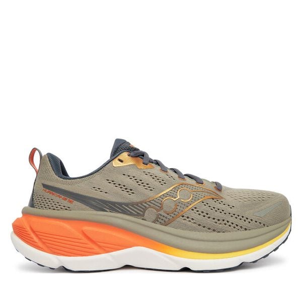 Buty do biegania Saucony. Zielone buty sportowe męskie Saucony, bez zapięcia, do biegania. Za 646.99 zł.