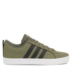 Sneakersy adidas. Brązowe trampki i tenisówki chłopięce Adidas, bez wzorów, bez zapięcia. Za 159.99 zł.