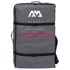 Damski plecak na zamek błyskawiczny Aqua Marina Air-K 375/Air-K. Białe plecaki damskie Aqua Marina, bez wzorów, z materiału, eleganckie. Za 229.99 zł.