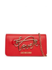 LOVE MOSCHINO Torebka JC5736PP0MKG0500 Czerwony. Czerwone torebki do ręki damskie Love Moschino, bez wzorów, ze skóry, wizytowe, bez dodatków. Za 399.99 zł.
