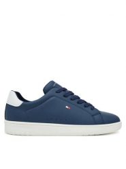 Tommy Hilfiger Sneakersy Low Cut Lace-Up T3X9-34073-1355X D Granatowy. Niebieskie buty sportowe chłopięce Tommy Hilfiger, bez wzorów, ze skóry, bez zapięcia. Za 269.99 zł.
