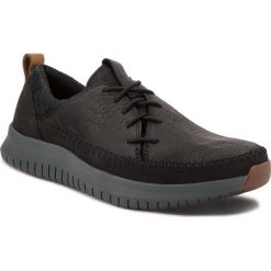 Półbuty CLARKS - Aiston Run 261353877 Black Leather. Półbuty na co dzień męskie marki Clarks. W wyprzedaży za 329.00 zł.