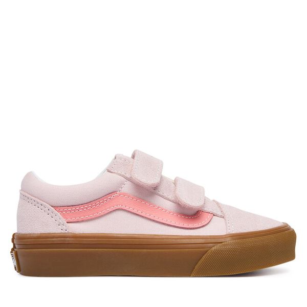 Tenisówki Vans. Czerwone trampki i tenisówki dziewczęce Vans, bez wzorów, bez zapięcia. Za 204.99 zł.
