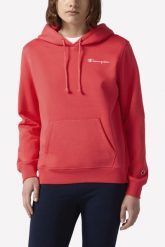 Bluza damska Champion Hooded Sweatshirt. Czerwone bluzy damskie Champion, xs, bez wzorów, z bawełny, bez kaptura. Za 203.99 zł.