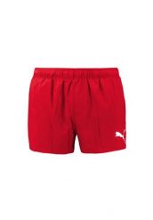 Kąpielówki męskie Puma, Short Shorts, Czerwone. Czerwone kąpielówki męskie Puma, m, bez wzorów, z materiału, do pływania. Za 101.99 zł.