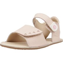 Sandały TECNOBABY TESH510002 Rose. Czerwone sandały damskie CONGUITOS, bez wzorów, ze skóry, bez obcasa, bez zapięcia. Za 147.99 zł.